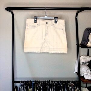CITIZENS of Humanity by Jerome Dahan Destroyed Spike MohawkSkull Denim Skirt